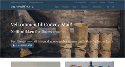 Desktop Screenshot of convoymail.no